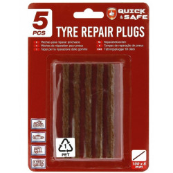 LOT DE 5 MECHES 8 MM DE REPARATION