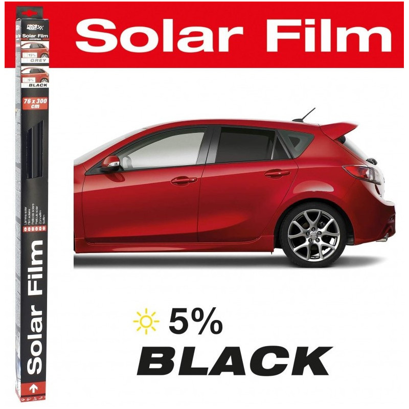 FILM SOLAIRE RSP 76*300CM NOIR 5%