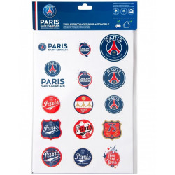 PLANCHE A4 AUTOCOLLANTS LOGO FAN PSG