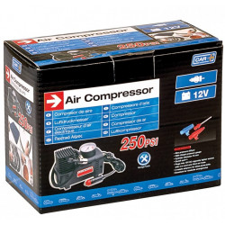 COMPRESSEUR D'AIR ROND 18BAR + MANOMETRE