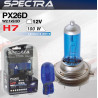 COFFRET 2 AMPOULES SPECTRA H7 100W + 2 AMP FEUX DE POSITION T10 W5W