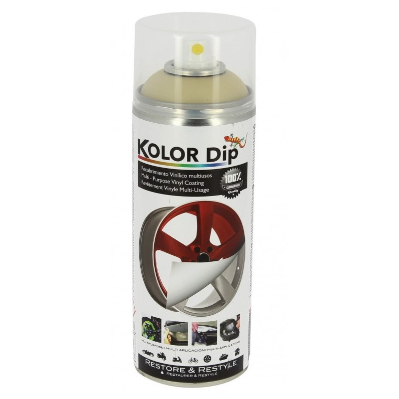 KOLOR DIP PEINTURE FINITION OR PERLE METALLIQUE - SPRAY 400 ML