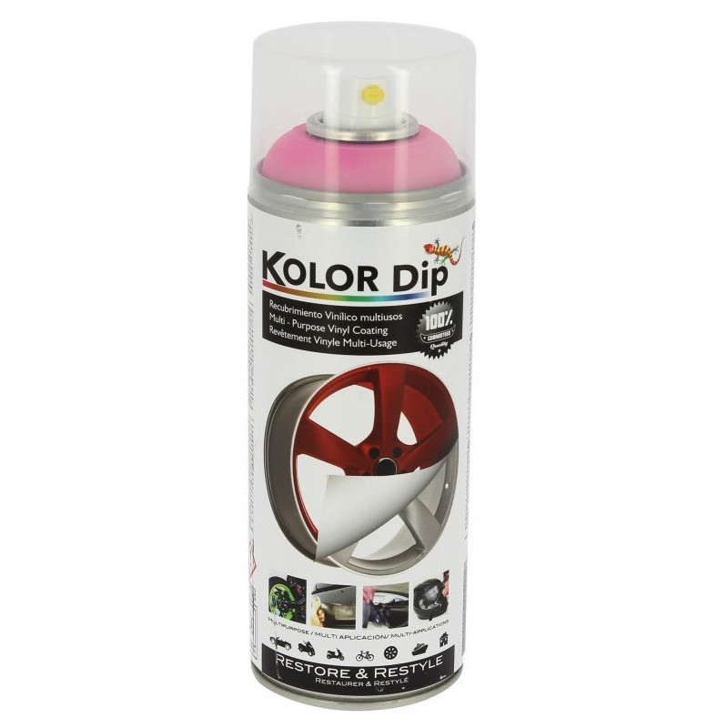 KOLOR DIP PEINTURE FINITION ROSE - SPRAY 400ML