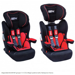 SIEGE ENFANT ISOFIX RACE SPORT GROUPE 1-2-3