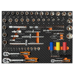 SERVANTE 7 TIROIRS + 214 OUTILS